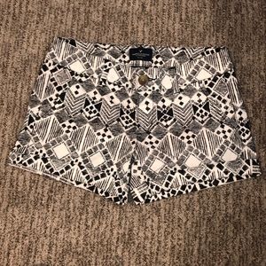 American Eagle Twill Midi Shorts
